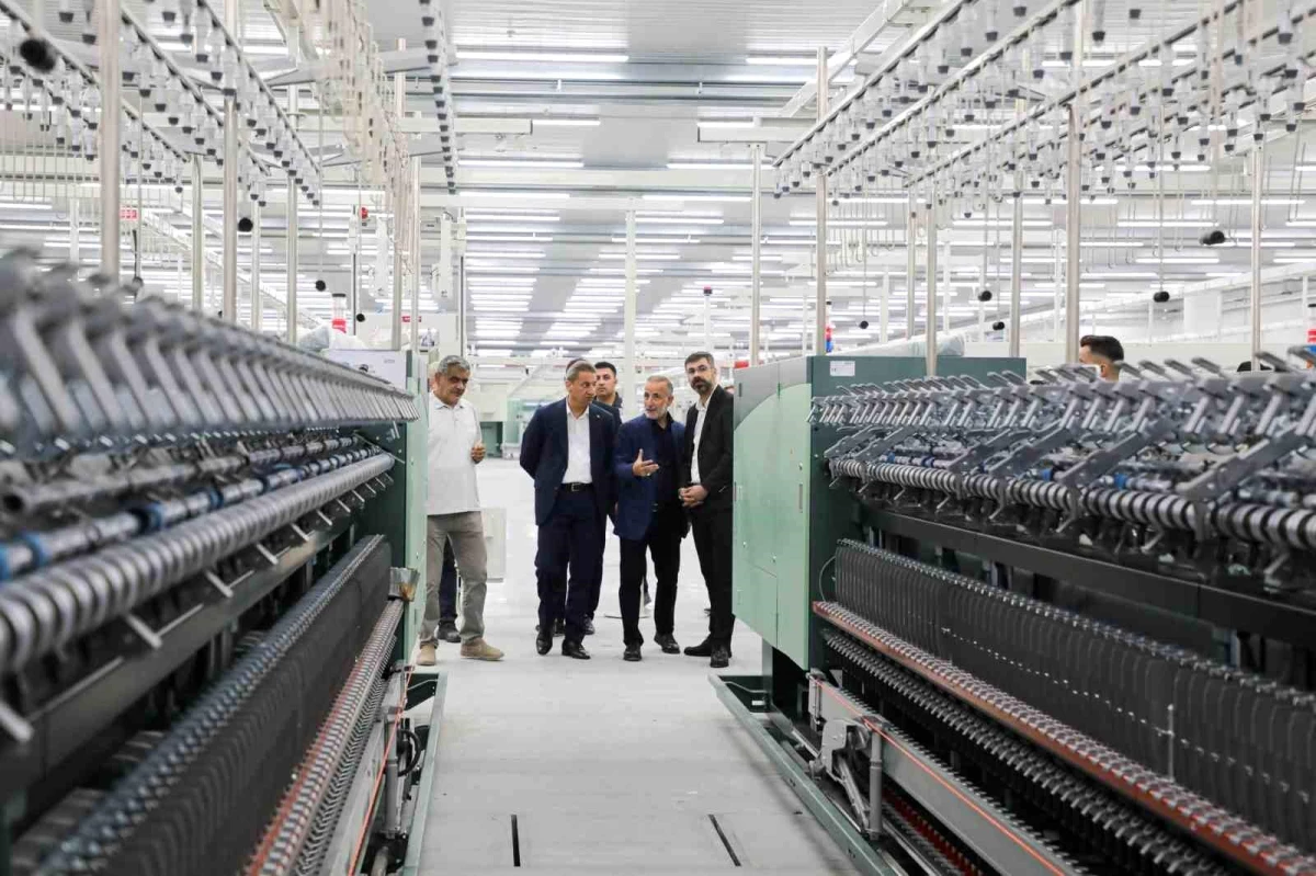 Bitlis’te Yeni Açılan İplik Fabrikası İstihdam Artışı Sağlayacak